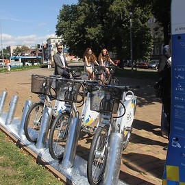 powiększ zdjęcie: Ankieta w sprawie stacji rowerów miejskich