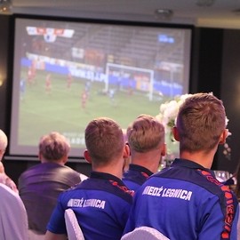 powiększ zdjęcie: Podziękowania i gratulacje dla Miedzi Legnica