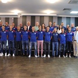 Podziękowania i gratulacje dla Miedzi Legnica