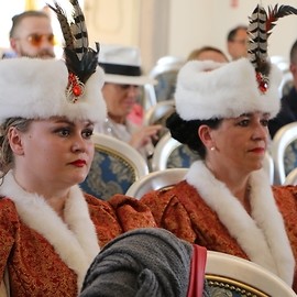 powiększ zdjęcie: Uroczysta sesja Rady Miejskiej