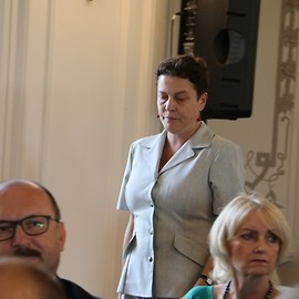 powiększ zdjęcie: Uroczysta sesja Rady Miejskiej