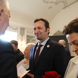 powiększ zdjęcie: Uroczysta sesja Rady Miejskiej