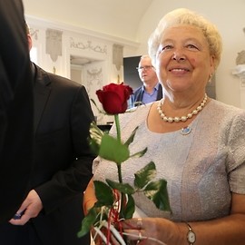 powiększ zdjęcie: Uroczysta sesja Rady Miejskiej