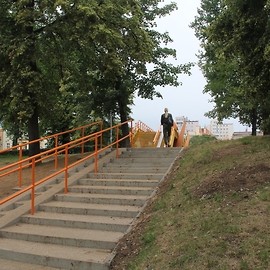 Kładka dla pieszych nad ul. Witelona już wyremontowana