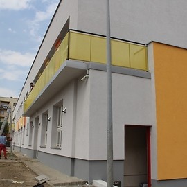 powiększ zdjęcie: Nowe przedszkole i żłobek przy ul. Krzemienieckiej. Prace na ukończeniu