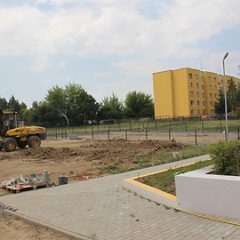 powiększ zdjęcie: Nowe przedszkole i żłobek przy ul. Krzemienieckiej. Prace na ukończeniu
