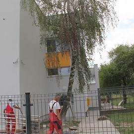 powiększ zdjęcie: Nowe przedszkole i żłobek przy ul. Krzemienieckiej. Prace na ukończeniu