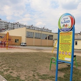powiększ zdjęcie: LBO 2018. Kompleks sportowo-rekreacyjny przy SP 7