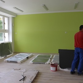 powiększ zdjęcie: Nowe przedszkole i żłobek przy ul. Krzemienieckiej już prawie gotowe