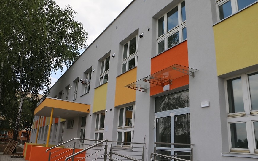 Nowe przedszkole i żłobek przy ul. Krzemienieckiej już prawie gotowe