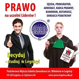 Studiuj Prawo w Państwowej Wyższej Szkole Zawodowej w Legnicy