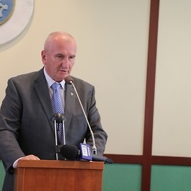 powiększ zdjęcie: Przedostatnia sesja Rady Miejskiej Legnicy w tej kadencji