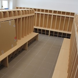powiększ zdjęcie: Końcowe prace w przedszkolu i żłobku przy ul. Krzemienieckiej