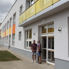 powiększ zdjęcie: Końcowe prace w przedszkolu i żłobku przy ul. Krzemienieckiej