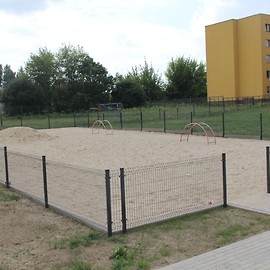 powiększ zdjęcie: Końcowe prace w przedszkolu i żłobku przy ul. Krzemienieckiej