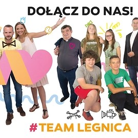 Dołącz do #TEAMLegnica. Zostań wolontariuszem