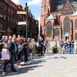 powiększ zdjęcie: Poznaliśmy sekrety ratusza i dostaliśmy na to certyfikat