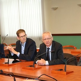 powiększ zdjęcie: Niemieccy biznesmeni zainteresowani inwestowaniem w Legnicy