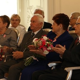 powiększ zdjęcie: Legniczanie świętowali złote gody