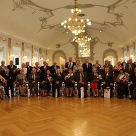 powiększ zdjęcie: Legniczanie świętowali złote gody