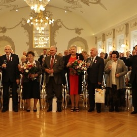 powiększ zdjęcie: Legniczanie świętowali złote gody