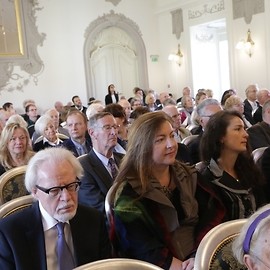 powiększ zdjęcie: Laureaci Nagrody Kulturalnej Śląska wyróżnieni w Legnicy