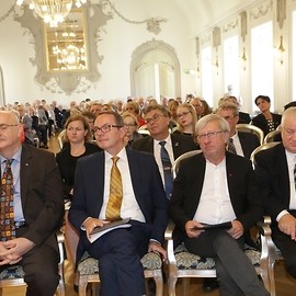 powiększ zdjęcie: Laureaci Nagrody Kulturalnej Śląska wyróżnieni w Legnicy
