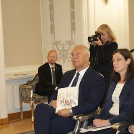 powiększ zdjęcie: Laureaci Nagrody Kulturalnej Śląska wyróżnieni w Legnicy