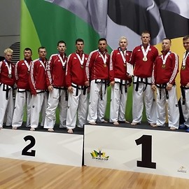 powiększ zdjęcie: Światowe sukcesy zawodników Klubu Taekwon-do