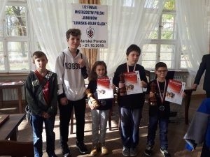 Młodzi legniccy szachiści wywalczyli awans na mistrzostwa kraju