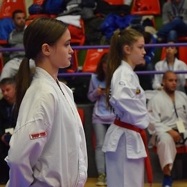 powiększ zdjęcie: Legniccy taekwondocy rewelacją Pucharu Europy w Rumunii