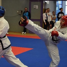 powiększ zdjęcie: Legniccy taekwondocy rewelacją Pucharu Europy w Rumunii