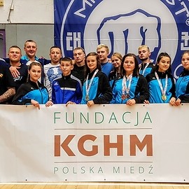 powiększ zdjęcie: Legniccy taekwondocy rewelacją Pucharu Europy w Rumunii