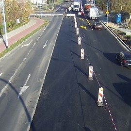 Przebudowa ul. Leszczyńskiej. Jeździmy jezdnią wschodnią