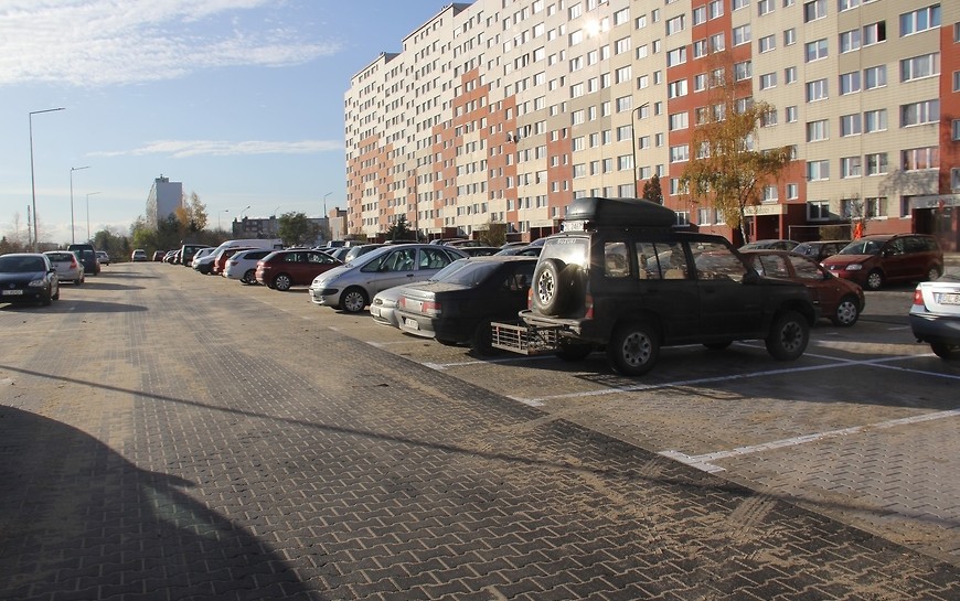Kolejny nowy parking na osiedlu Kopernika już służy mieszkańcom