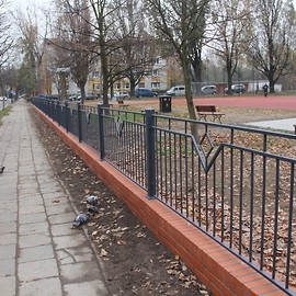 LBO 2018. Skwer wypoczynkowy przy ul. Oświęcimskiej już ogrodzony