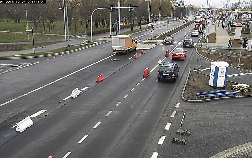 Przebudowa al. Piłsudskiego. Końcowe prace na jezdni południowej