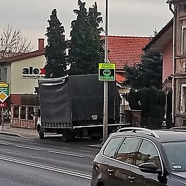 Mamy kolejne tablice pomiaru prędkości