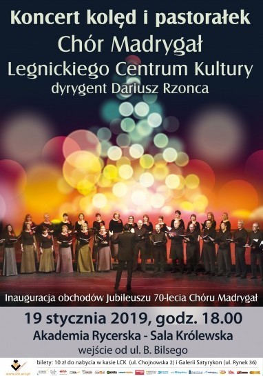 Legnickie Centrum Kultury zmienia terminy sobotnich imprez
