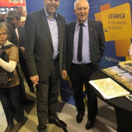 powiększ zdjęcie: Nasze miasto spodobało się na targach turystycznych w Dreźnie