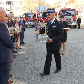 powiększ zdjęcie: Wojciech Huk od 1 lutego będzie dowodził legnickimi strażakami