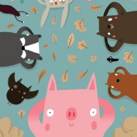 Plakat do wystawy w Galerii Satyrykon