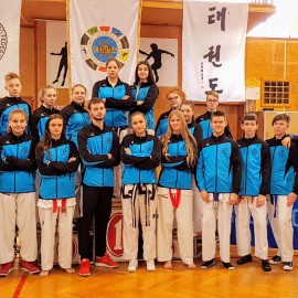 Legniccy taekwondocy pokazali swoją moc w Brzegu Dolnym