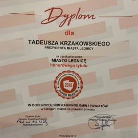 powiększ zdjęcie: Legnica super miastem