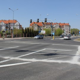 powiększ zdjęcie: Jeździmy już Leszczyńską. Zakończyła się przebudowa kolejnego odcinka tej ulicy