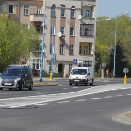 powiększ zdjęcie: Jeździmy już Leszczyńską. Zakończyła się przebudowa kolejnego odcinka tej ulicy