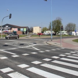 powiększ zdjęcie: Jeździmy już Leszczyńską. Zakończyła się przebudowa kolejnego odcinka tej ulicy