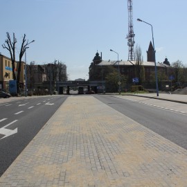 powiększ zdjęcie: Jeździmy już Leszczyńską. Zakończyła się przebudowa kolejnego odcinka tej ulicy