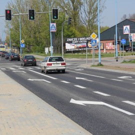 powiększ zdjęcie: Jeździmy już Leszczyńską. Zakończyła się przebudowa kolejnego odcinka tej ulicy