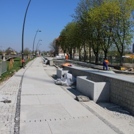 nowy bulwar nad kaczawą